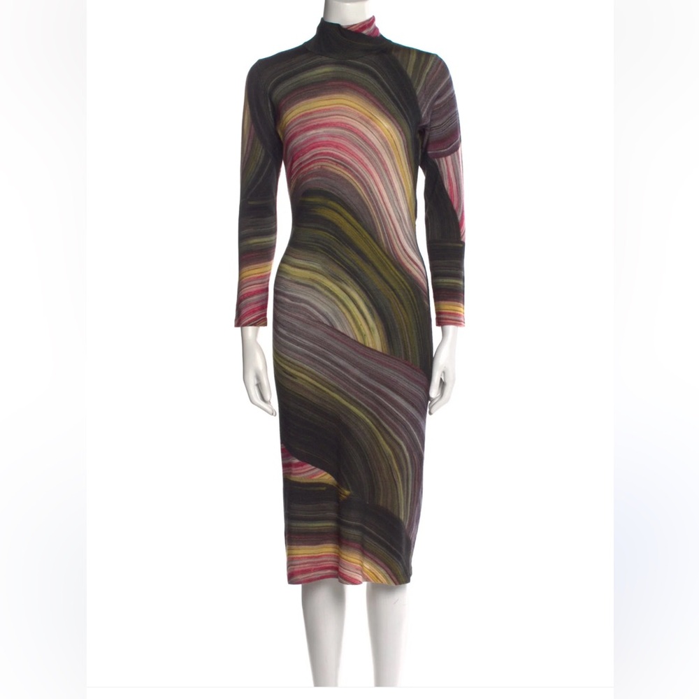 Vintage Diane Von Furstenberg 💯 Merino wool dress